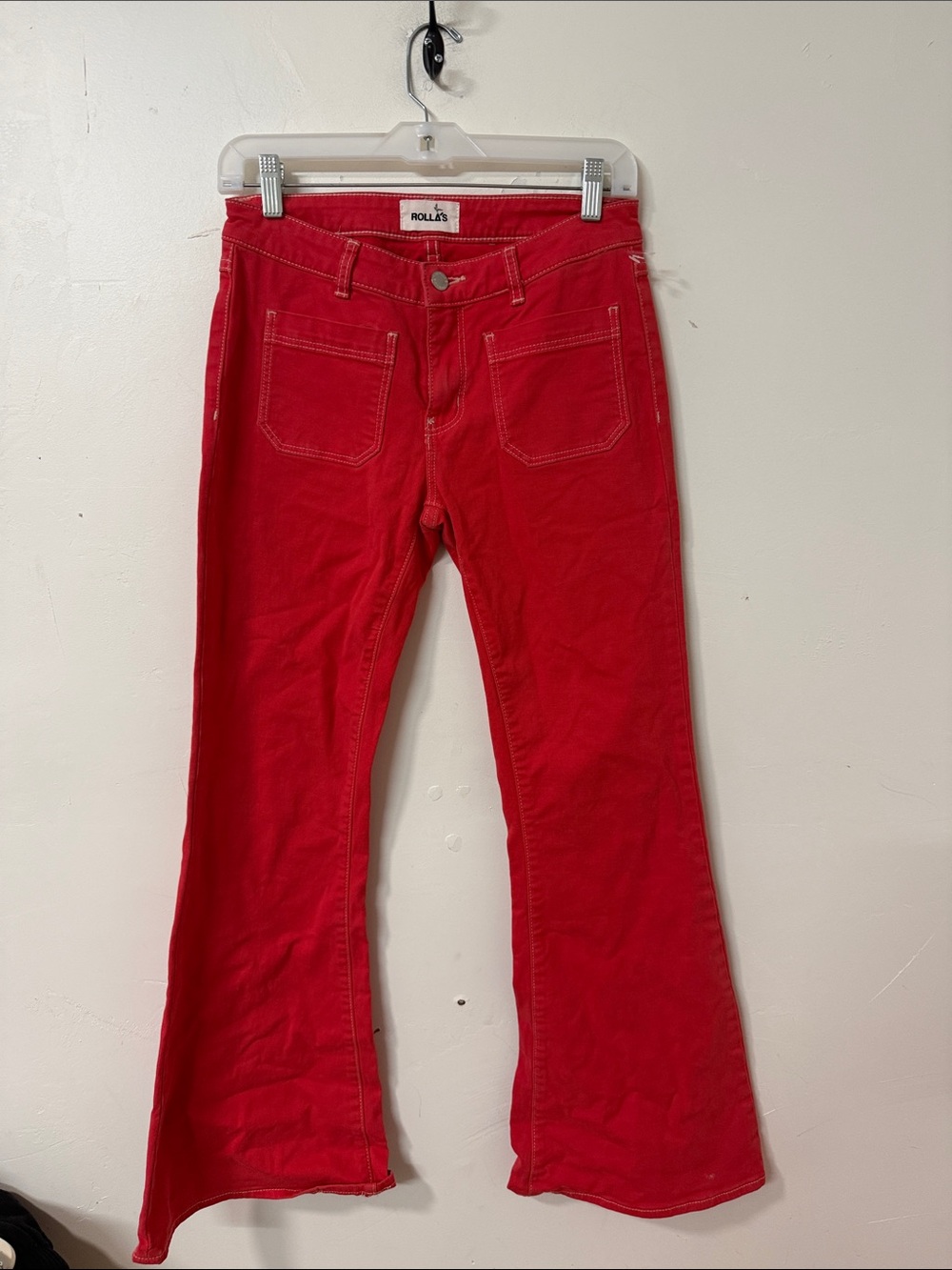 ROLLA'S Red Flared jeans -sailor jean